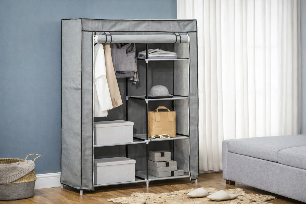 Tủ quần áo sử các loại vật liệu khác