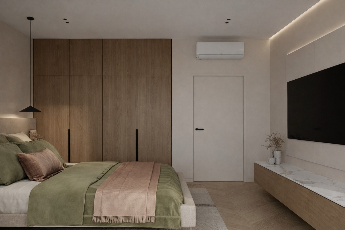 Tủ quần áo sử dụng gỗ tự nhiên