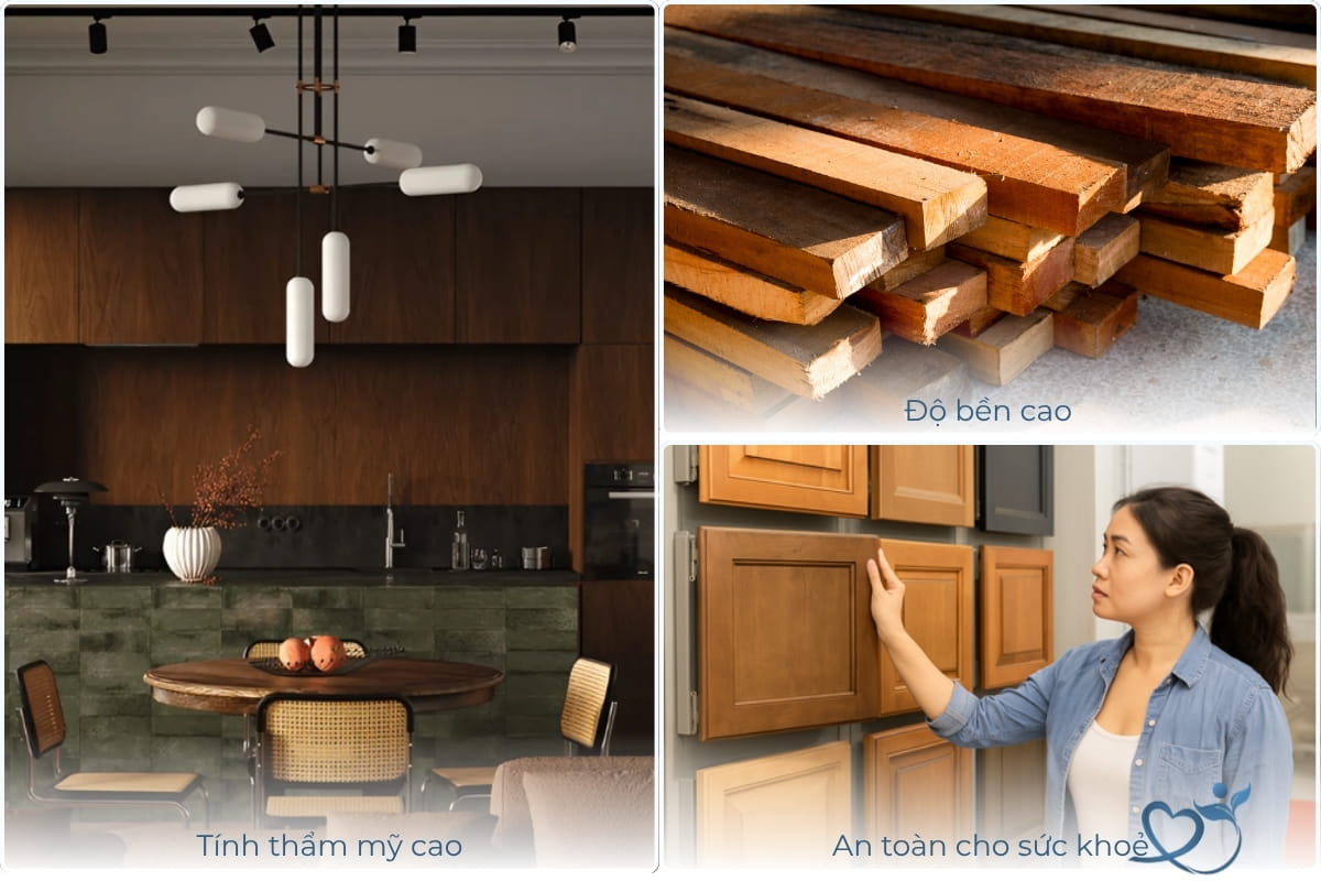 Ưu điểm của gỗ tự nhiên