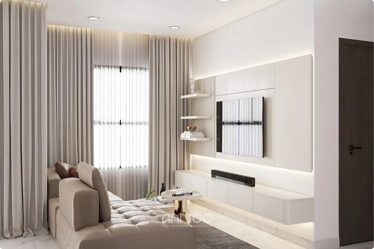 Ưu tiên phong cách hiện đại, tối giản, dễ thi công nhanh