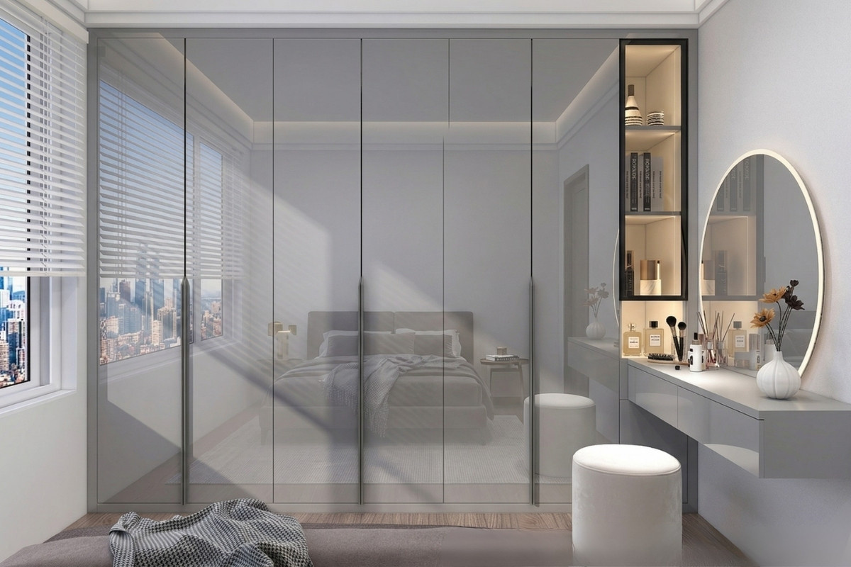 Các hạng mục nội thất nên kết hợp với tủ quần áo