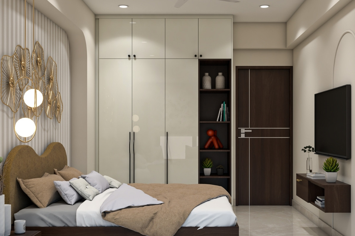 Tủ quần áo acrylic cho nhà phố 