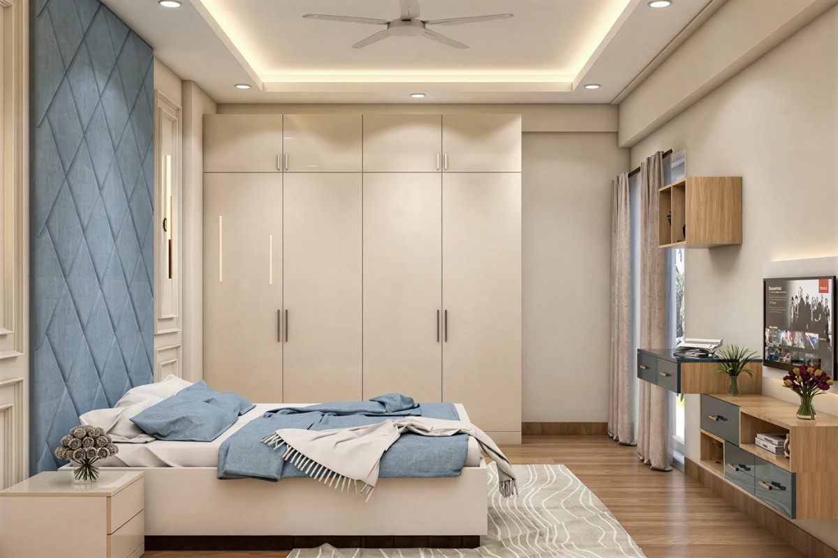 Tủ quần áo acrylic cho nhà phố