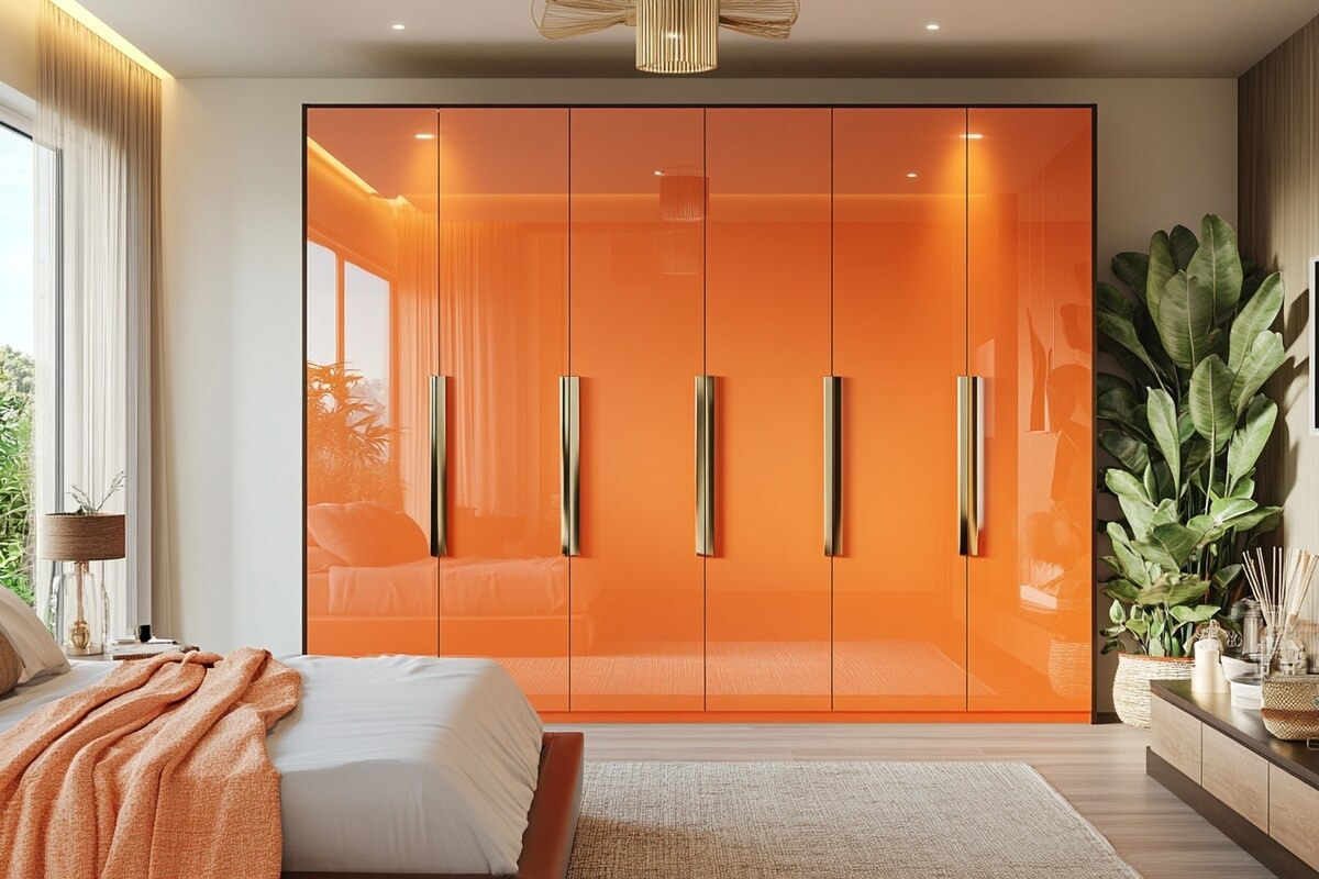 Tủ quần áo acrylic theo các tông màu phổ biến