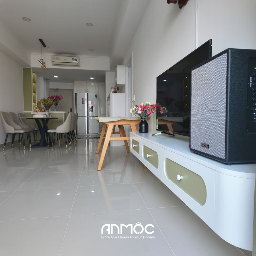 Hoàn thiện thi công nội thất chung cư PARCSpring 95m2