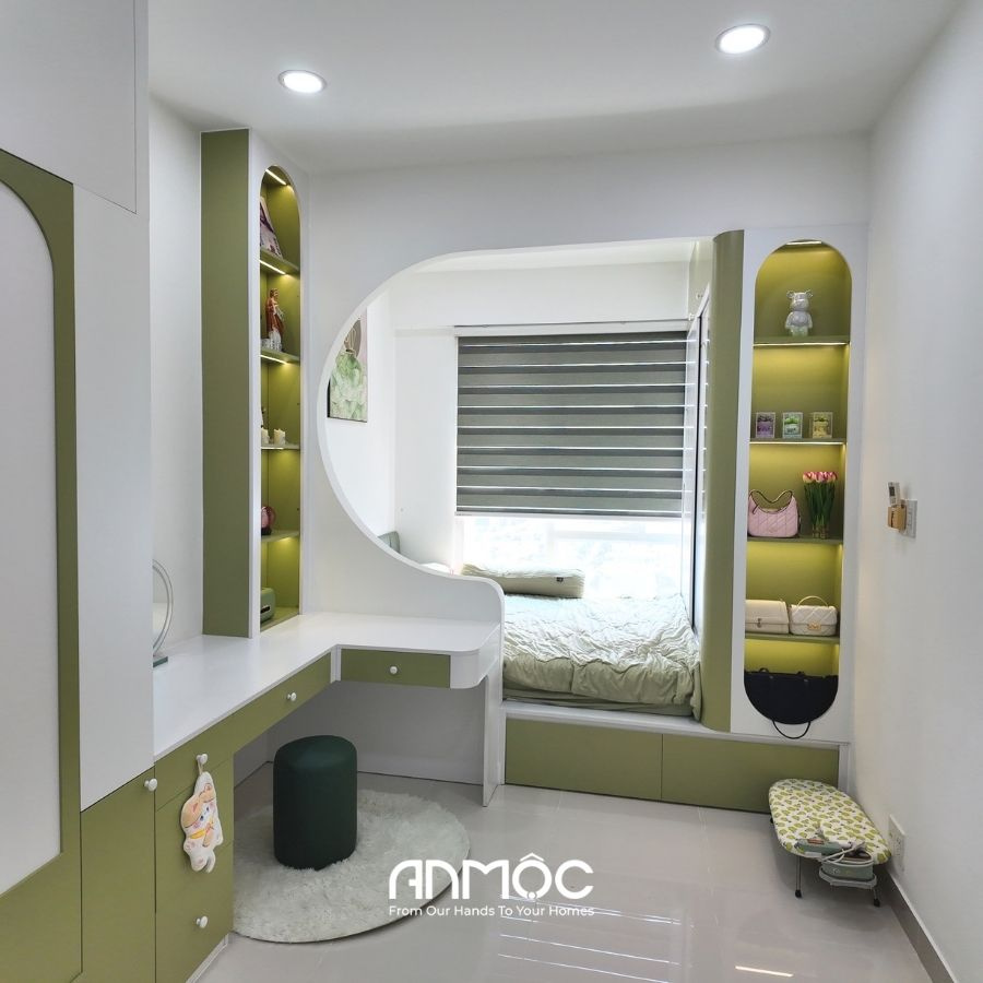 Hoàn thiện thi công nội thất chung cư PARCSpring 95m2