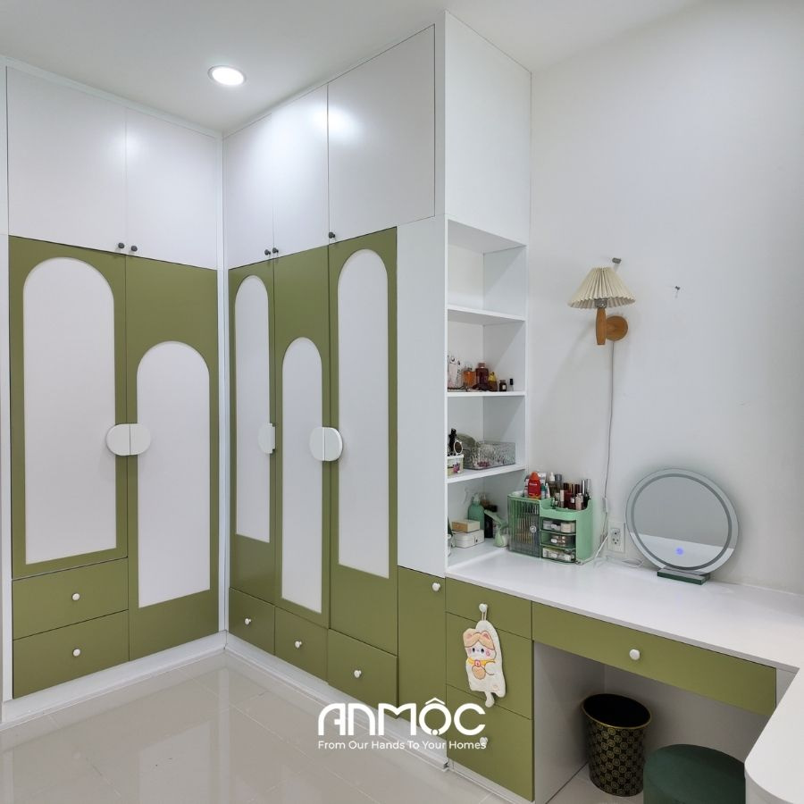 Hoàn thiện thi công nội thất chung cư PARCSpring 95m2
