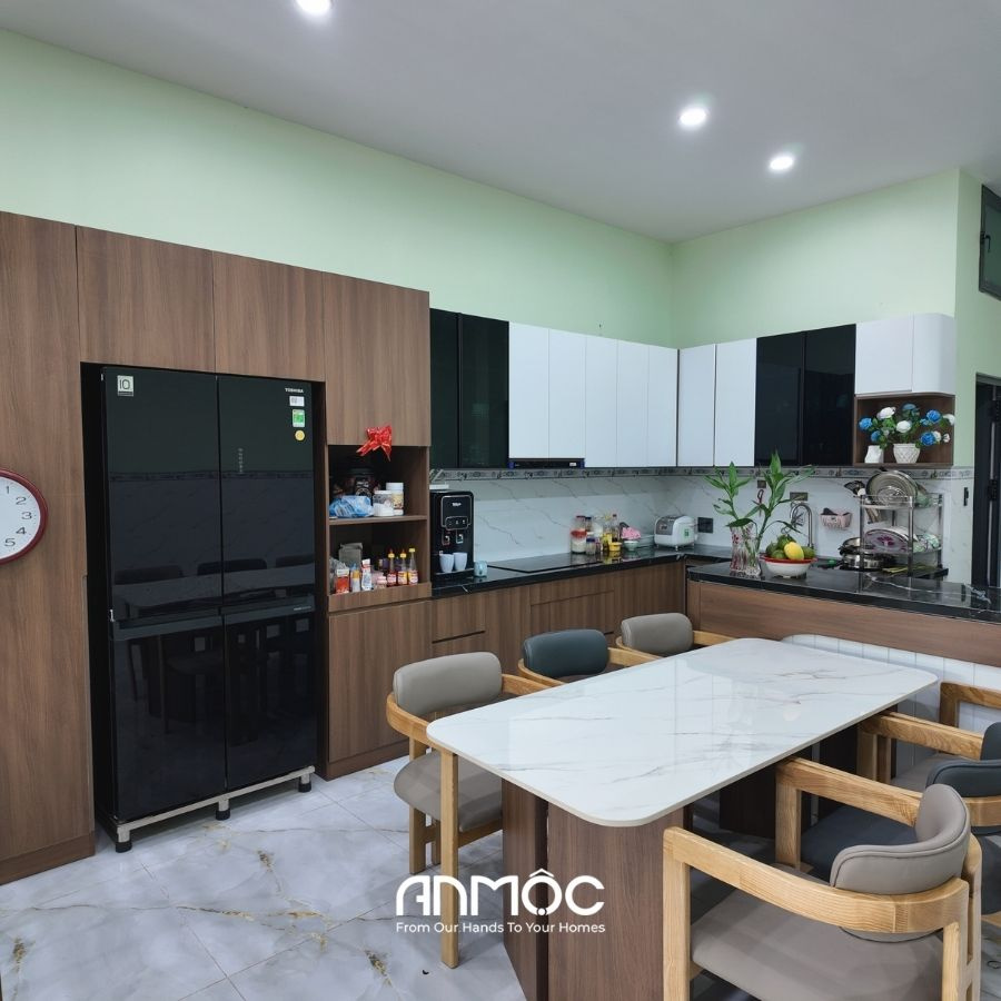 Hoàn thiện thi công nội thất nhà phố Quận 12 diện tích 150m2