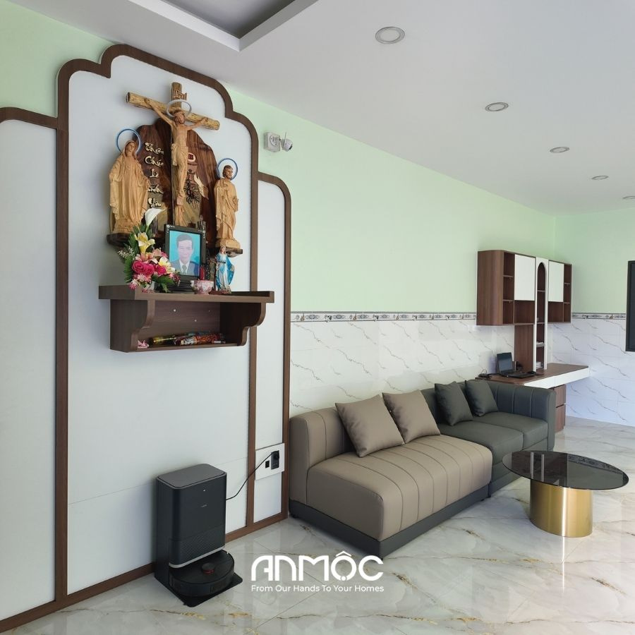 Hoàn thiện thi công nội thất nhà phố Quận 12 diện tích 150m2