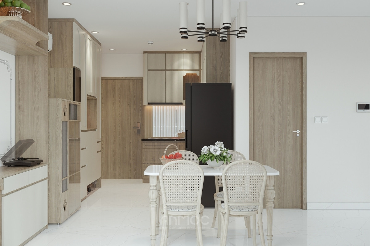 Thiết kế nội thất chung cư Vinhomes Grand Park 70m2 của chị Phúc