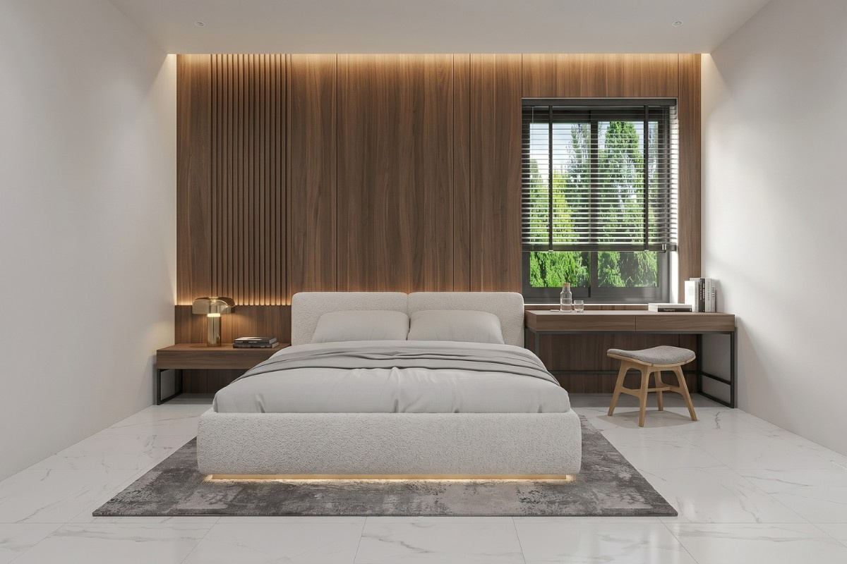 Thiết kế nội thất nhà phố hiện đại 2 tầng tối ưu công năng cho gia đình trẻ