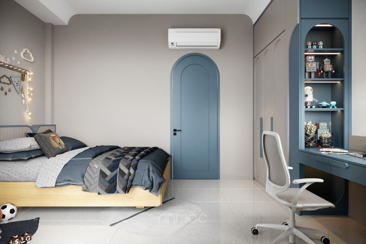 Thiết kế cửa ra vào bo tròn độc đáo
