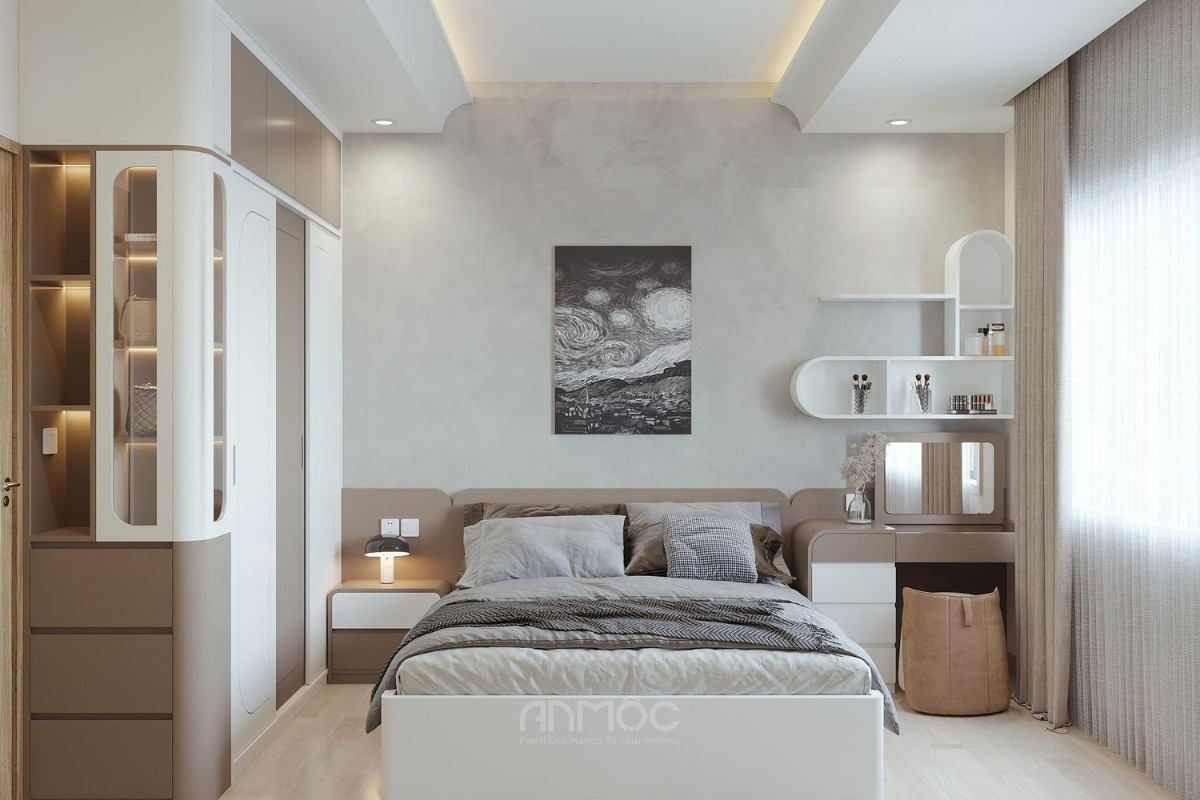 Tổng thể nội thất phòng ngủ 1