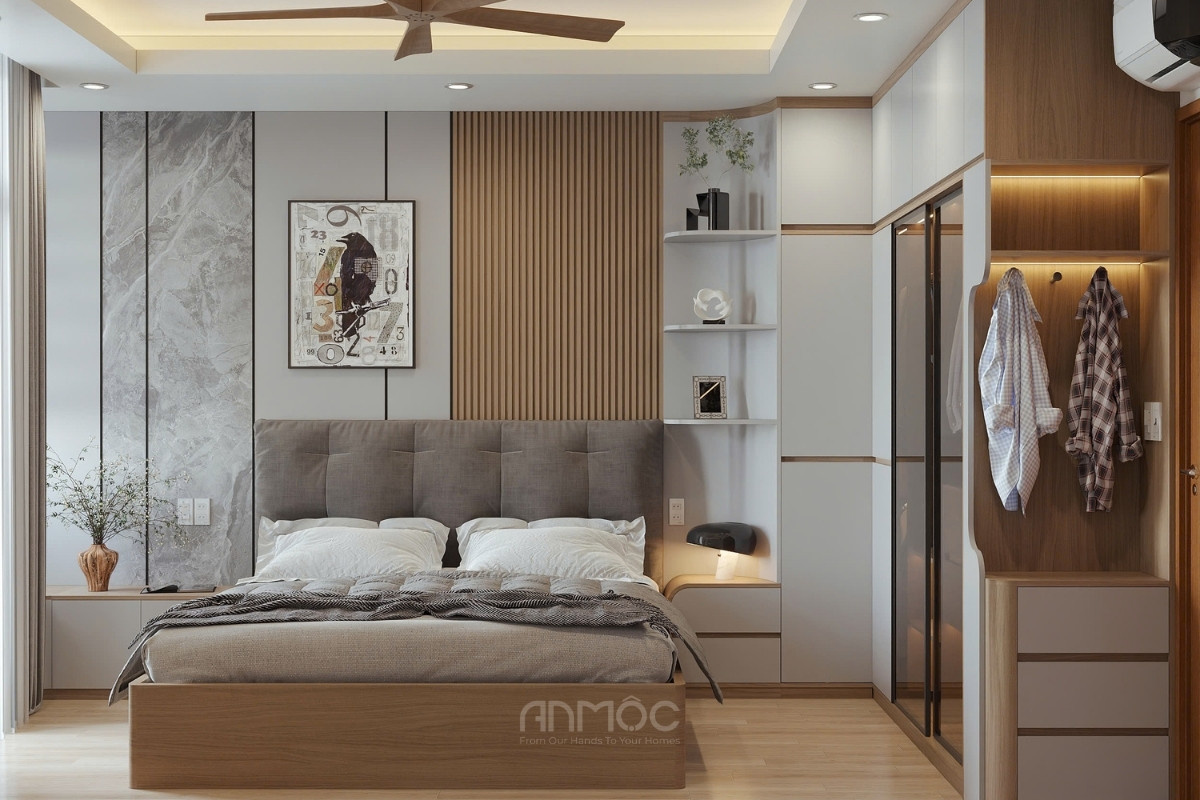 Tổng thể nội thất phòng ngủ 2