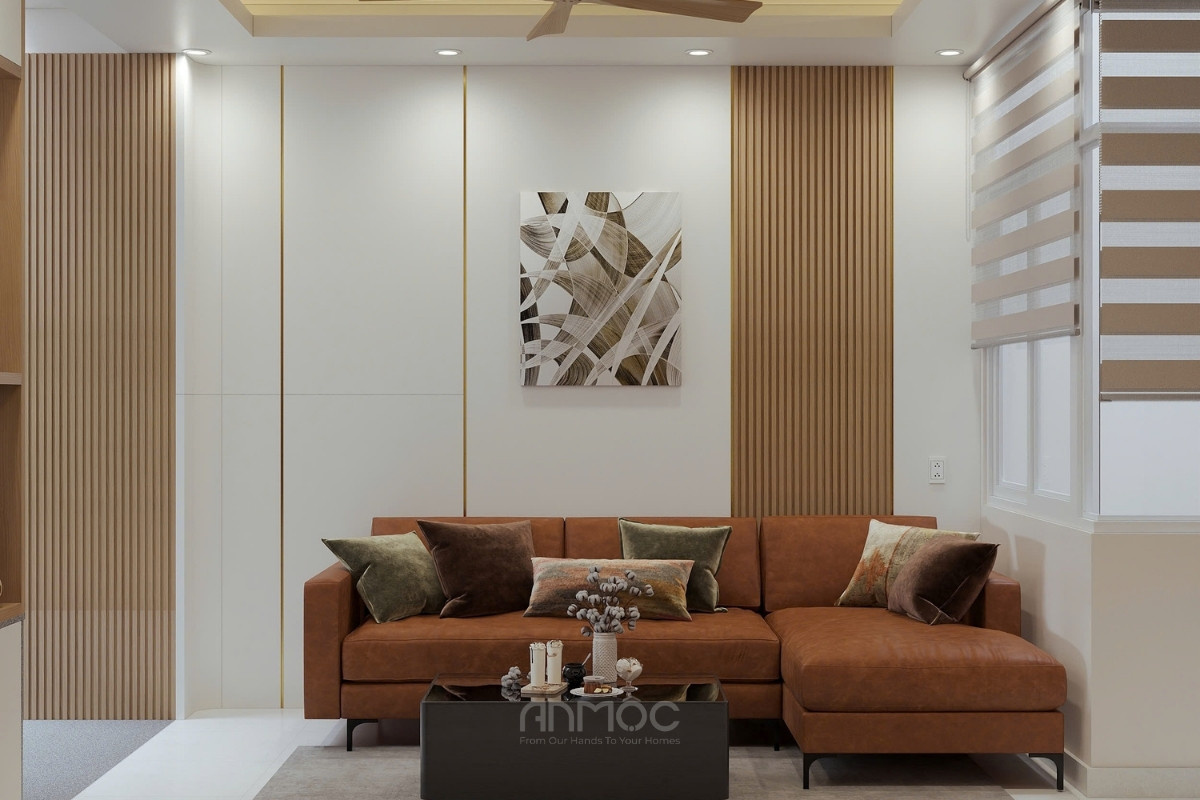 Tổng thể thiết kế nội thất phòng khách