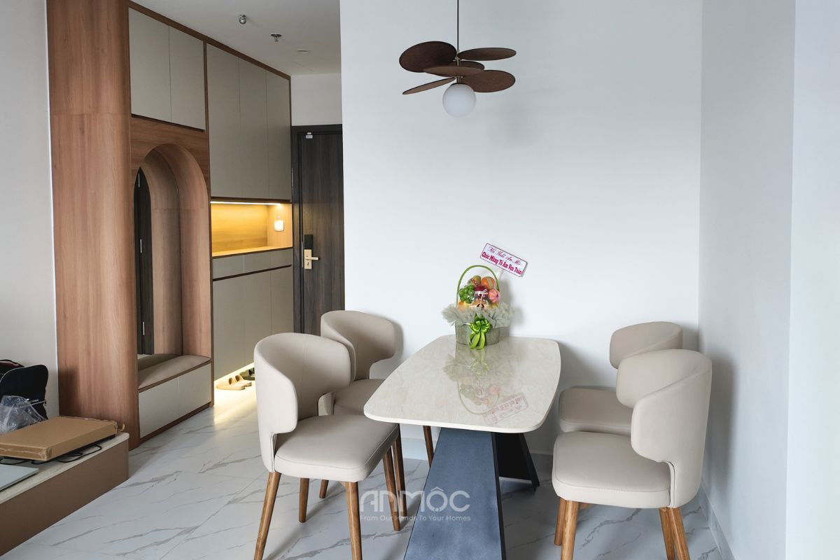 Hoàn thiện thi công nội thất chung cư Vinhome Grand Park 45m2