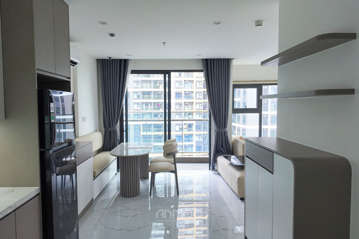 Hoàn thiện thi công nội thất chung cư Vinhomes Grand Park 66m2
