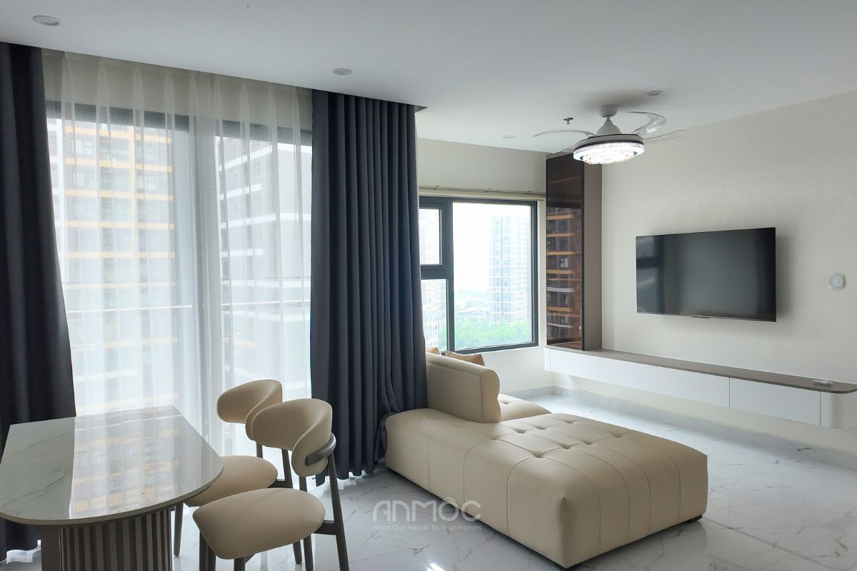 Hoàn thiện thi công nội thất chung cư Vinhomes Grand Park 66m2