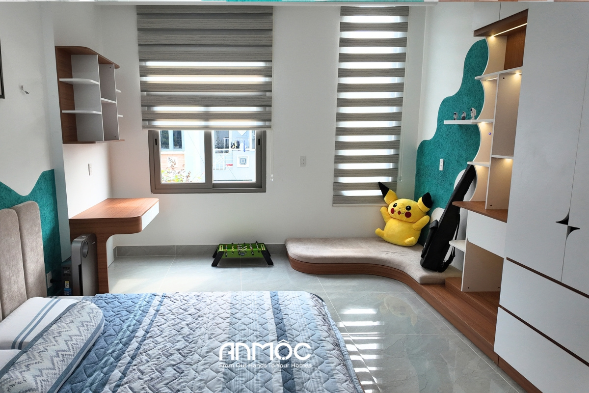 Hoàn thiện thi công nội thất nhà phố Thủ Đức 100m2